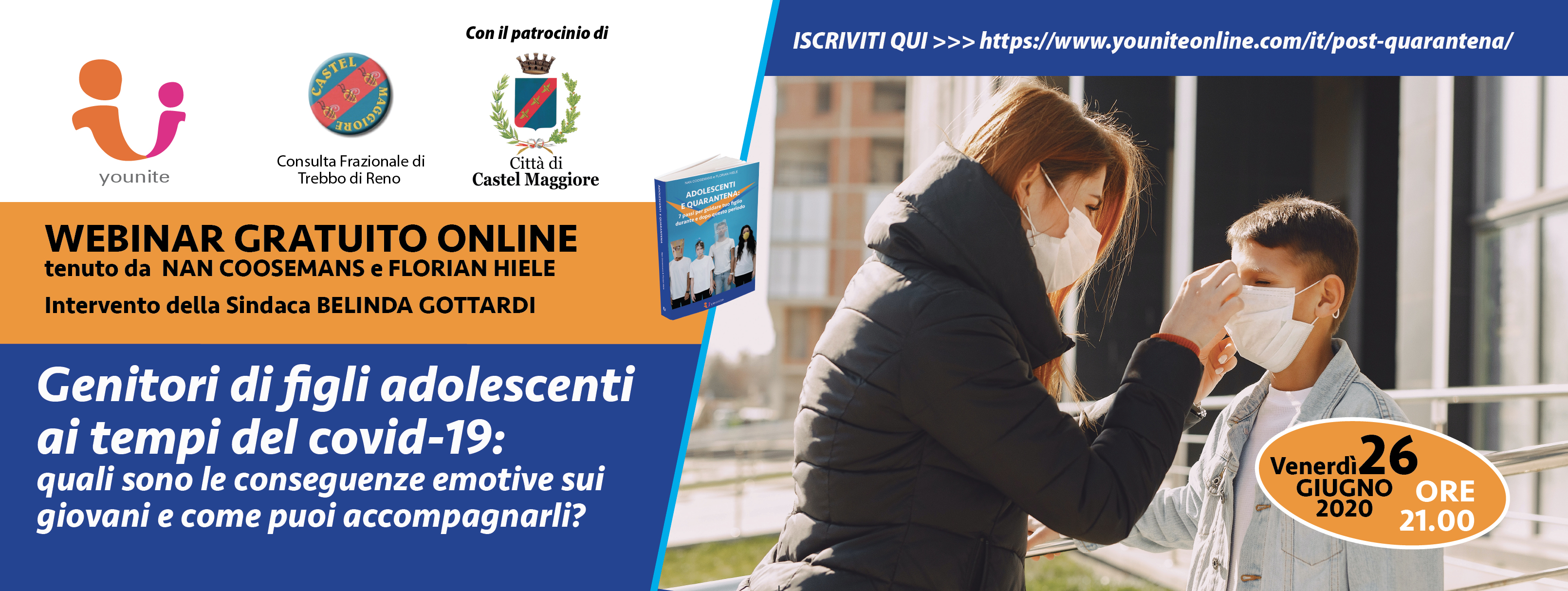 Genitori di figli adolescenti ai tempi del covid-19