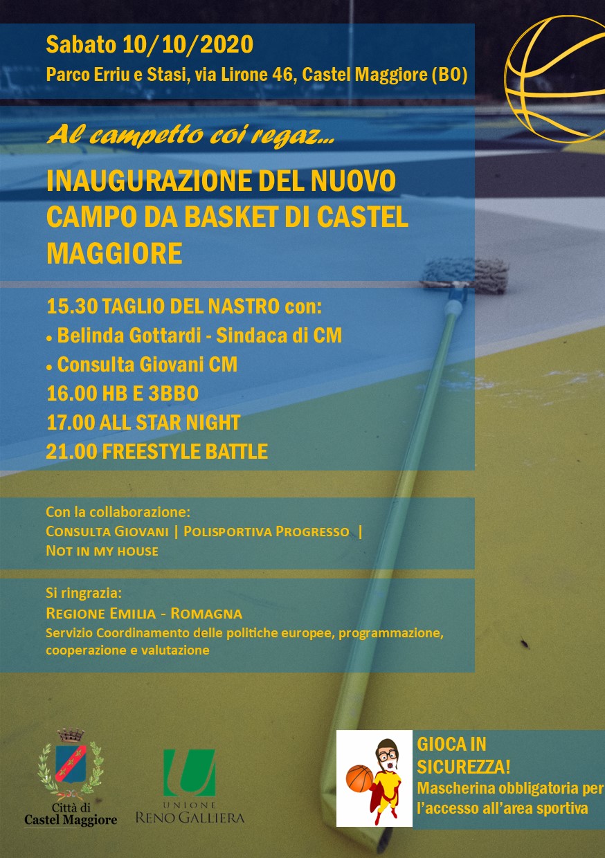 Il nuovo campo da basket 