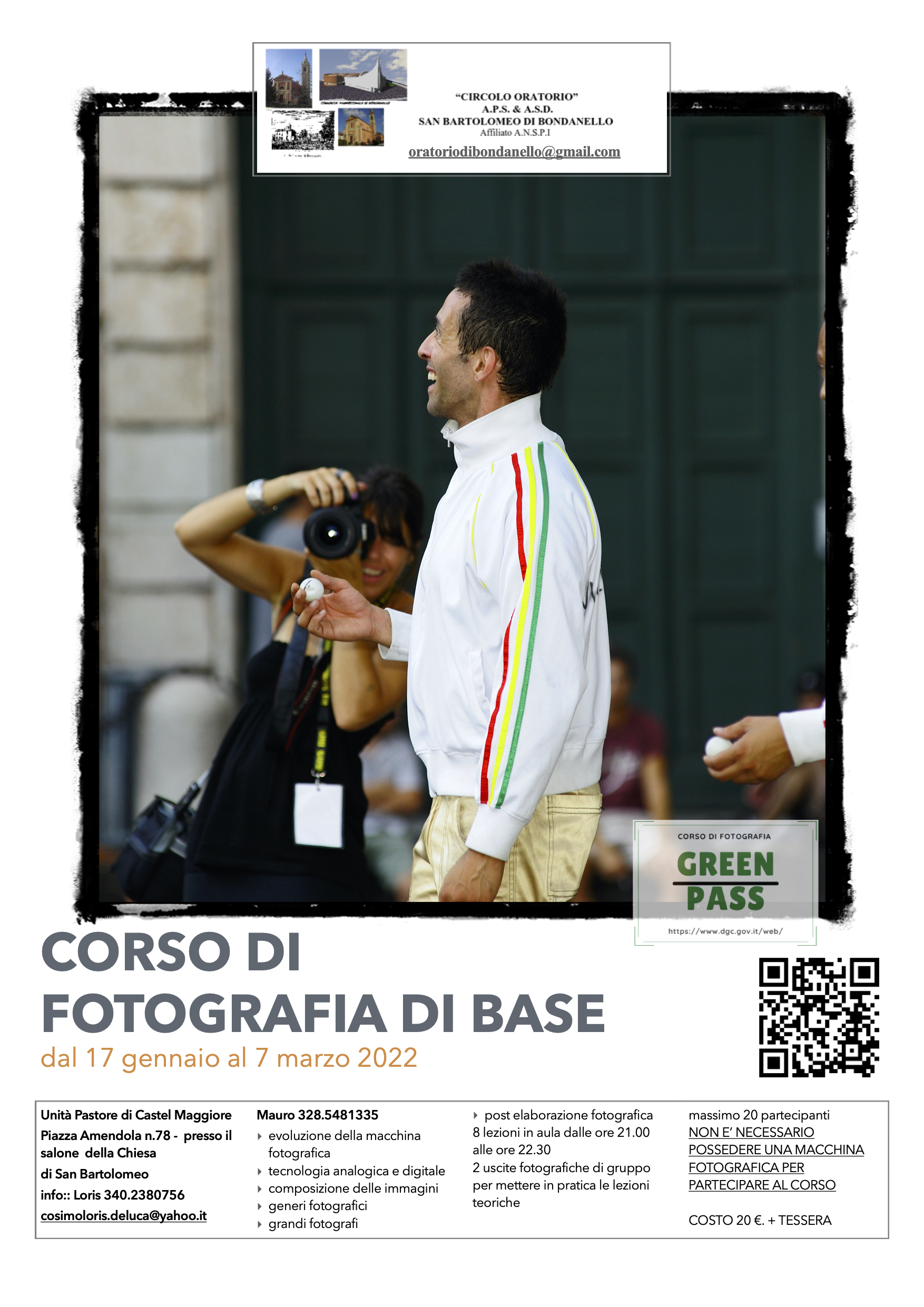 Corso di fotografia di base