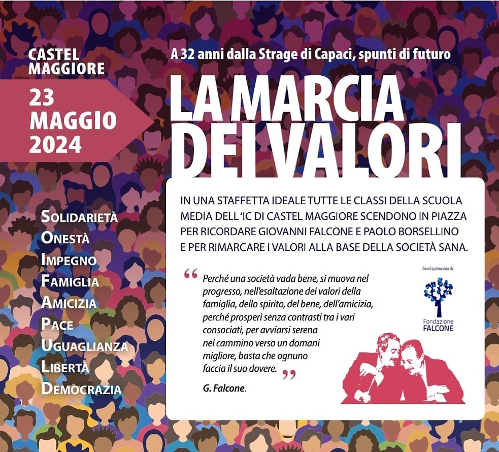 LA MARCIA DEI VALORI 