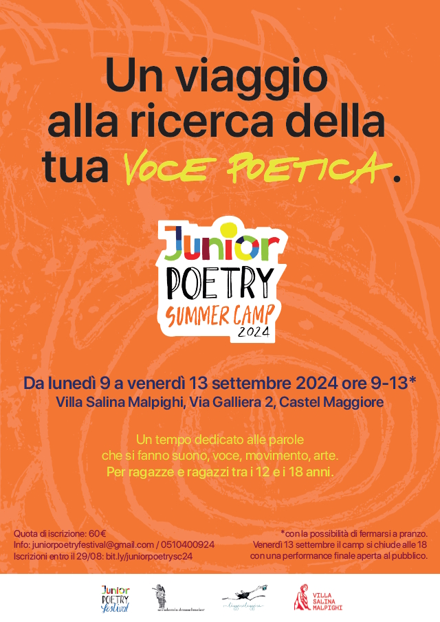 Junior Poetry Summer Camp 2024