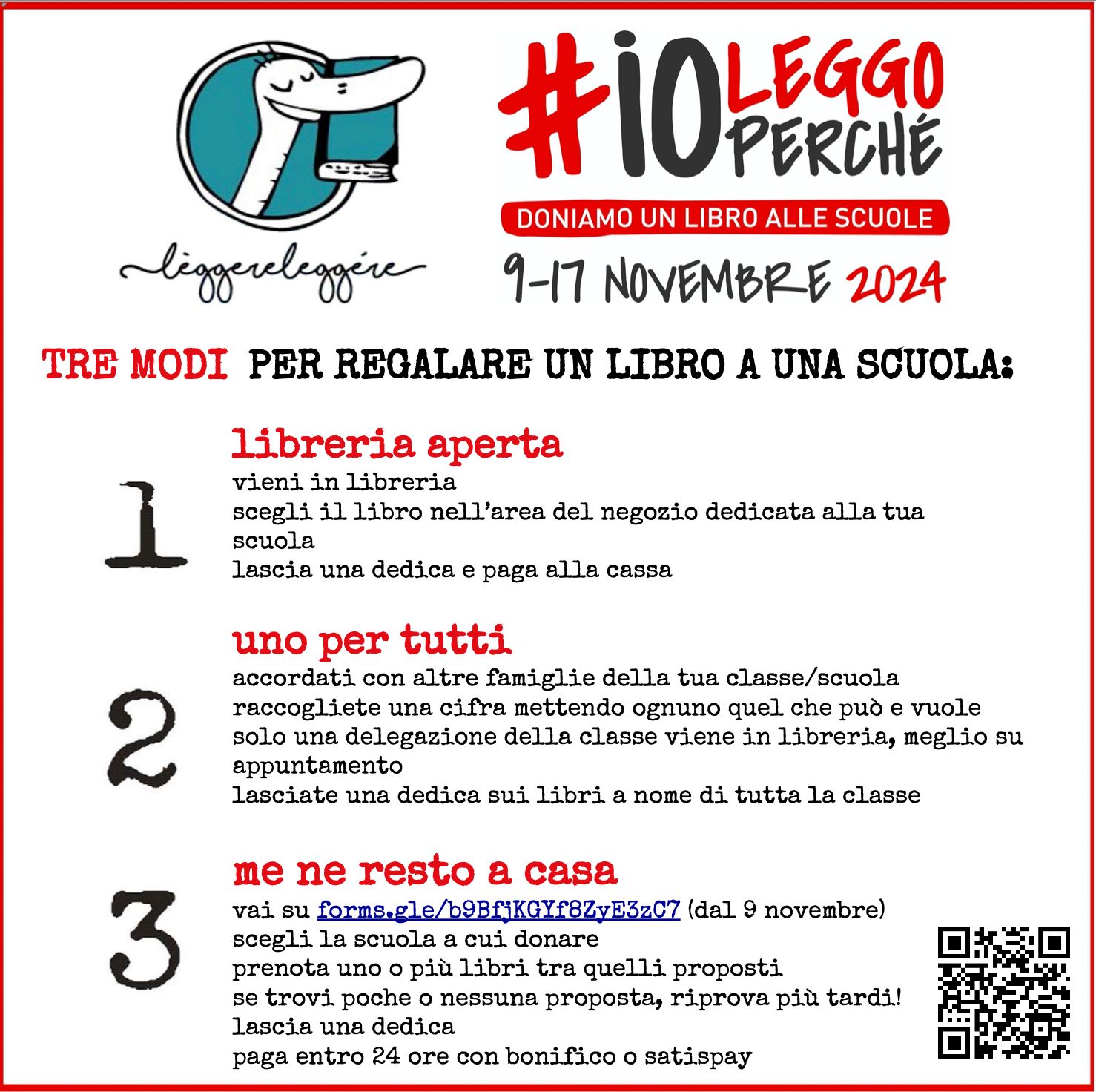#ioleggoperché