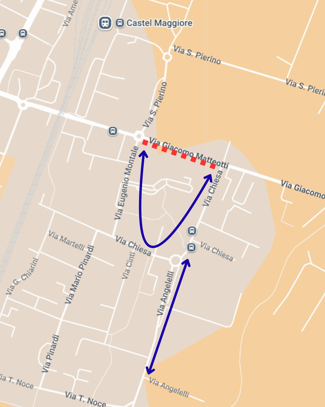 Lavori stradali in via Matteotti Lavori stradali in via Matteotti