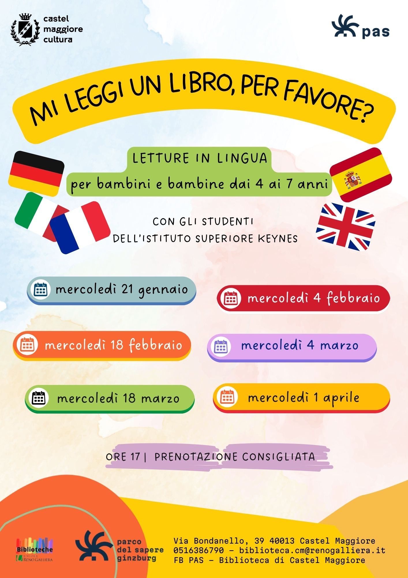 Mi leggi un libro per favore?